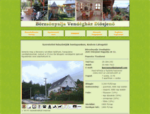 Tablet Screenshot of borzsonyalja.hu